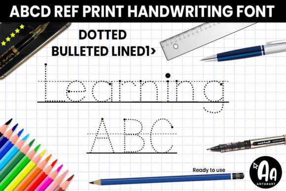 Abcd Ref Dotted Bulleted Lined1: The Display Typeface for Clearer Campaigns