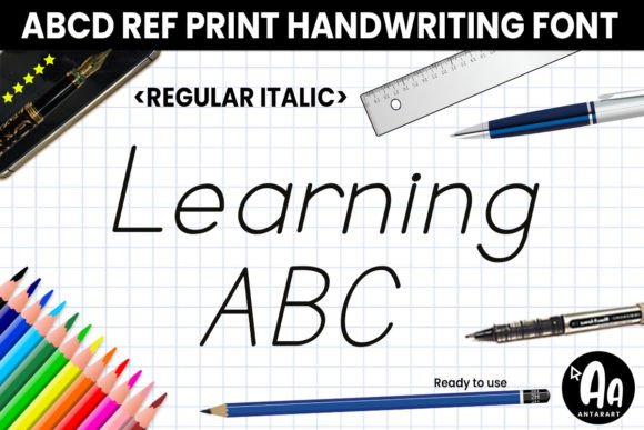 Abcd Ref Regular Italic: A Modern Typeface for Editorial Design
