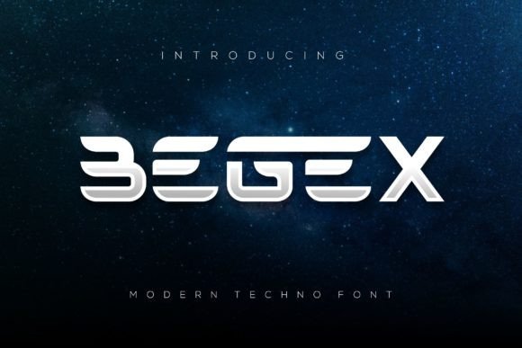 Begex Typeface: A Modern Display Font for Digital Brands
