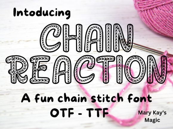 Chain Reaction: A Display Typeface for Editorial Storytelling