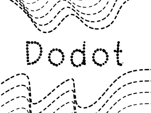 Dodot: The Creative Display Typeface for Bold Campaigns