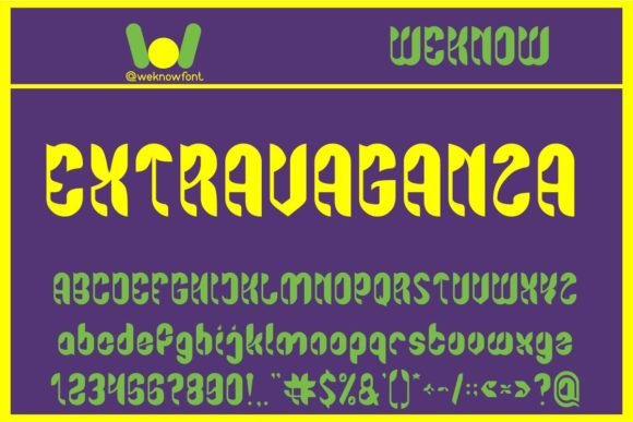 Extravaganza: The Display Font That Elevates Every Campaign