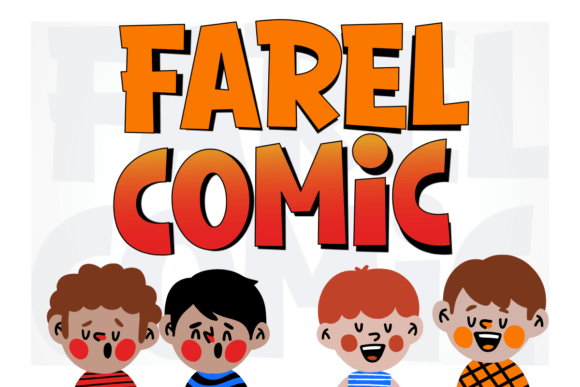 Farel Comic: The Display Typeface That Makes Campaigns Pop