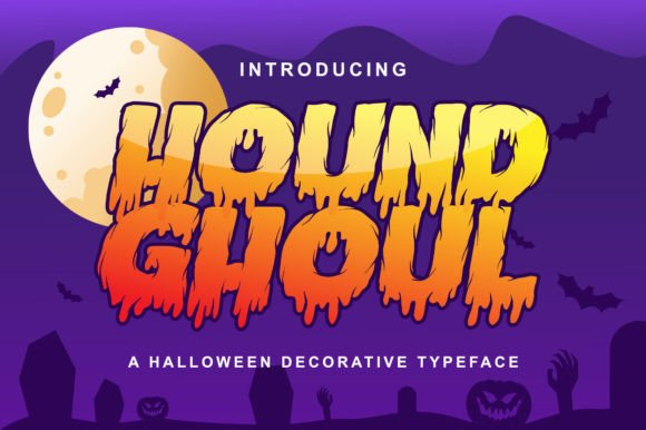 Hound Ghoul: A Dramatic Display Font for Bold Branding