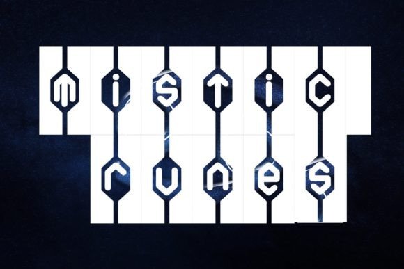 Mistic Runes: The Perfect Display Typeface for Handmade Creations