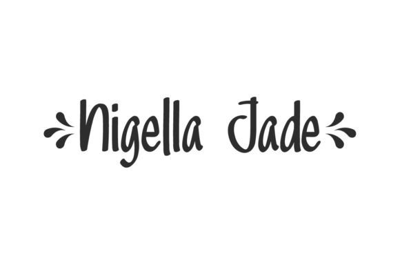 Nigella Jade: The Playful Display Font for Viral Campaigns