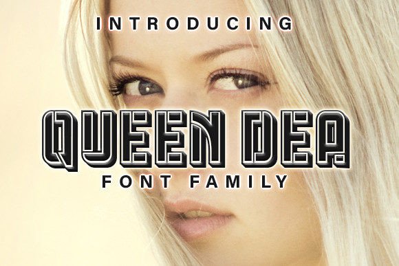 Queen Dea: The Bold Display Typeface That Elevates Campaigns