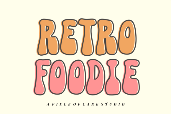 Retro Foodie: The Perfect Retro Display Font for Branding Projects