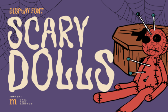 Scary Dolls: A Unique Display Typeface for Editorial Design