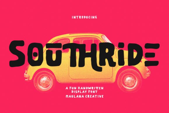 Southride: A Playful Display Typeface for Engaging Web Design