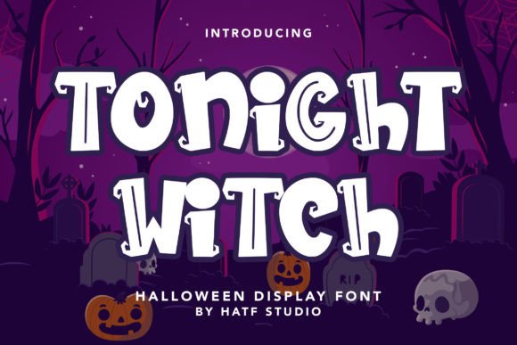 Tonight Witch: A Spooky Display Typeface for Editorial Design