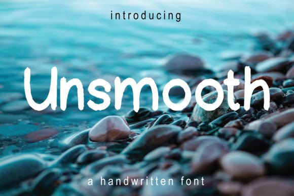 Unsmooth: The Imperfect Display Typeface for Handmade Brands