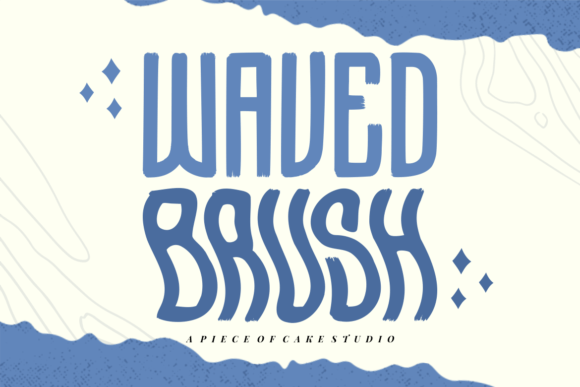 Waved Brush: The Playful Typeface for Modern Editorial Design